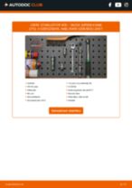 Online kézikönyv – saját kezű SKODA SUPERB Estate (3T5) Stabilizátor összekötő csere