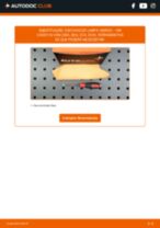 Mudar Escovas do Limpa Vidros dianteiro e traseiro VW CADDY III Box (2KA, 2KH, 2CA, 2CH): guia pdf