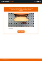 Hvordan bytte og justere Viskerblader VW MULTIVAN: pdf håndbøker
