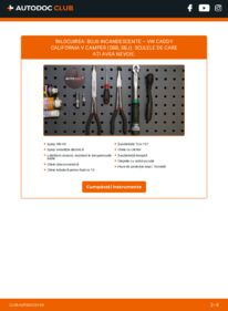 Cum să efectuați înlocuirea: Bujie incandescenta VW Caddy V California (SBB, SBJ) 2.0 TDi BMT