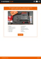 Online manual on changing Brake pad kit yourself on SKODA Octavia I Kasten / Kombi (1U5)