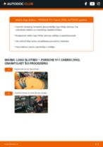 Kā mainīties Amortizatoru Atbalsta Gultņi Porsche 968 Coupe - remonta rokasgrāmata PDF