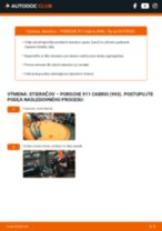 Ako vymeniť a regulovať Opravná Sada Brzdového Strmeňa PORSCHE 911: sprievodca pdf