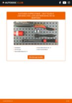 SEAT TOLEDO II (1M2) Koppelstange: Schrittweises Handbuch im PDF-Format zum Wechsel