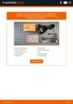 Vodič PDF po korakih za menjavo MERCEDES-BENZ S-CLASS (W140) Oljni filter