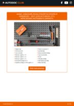 Rokasgrāmata PDF par Leon Hatchback (1P1) 2.0 TDI 16V remonts un apkopi