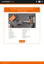 A3 Convertible (8P7) 2.0 TDI workshop manual online