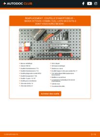 Comment effectuer un remplacement de Coupelle d'Amortisseur 1.9 TDI Skoda Octavia 1u5