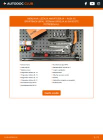 Kako izvesti menjavo: Ležaj Amortizerja A3 Sportback (8PA) 2.0 TDI 16V
