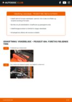 Den professionelle guide til udskiftning af Kileribberem på din Peugeot 806 221 2.0 Turbo
