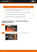Instrukcje napraw modelu PEUGEOT 806 dla profesjonalnych mechaników lub majsterkowiczów