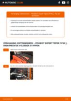 Advies en uitleg voor het vervangen van het Achterruitenwisser van de PEUGEOT EXPERT Tepee (VF3V_)