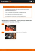 De professionele reparatiehandleiding voor Veren-vervanging in je PEUGEOT 206 Van 1.9 D