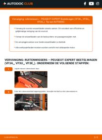Vervanging uitvoeren: Ruitenwissers 2.0 HDi 120 Peugeot Expert Van