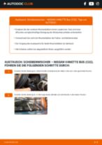 Die professionelle Anleitung für den Scheibenwischer-Wechsel bei deinem Nissan Vanette C22 2.0 D