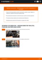 Profesjonalny poradnik wymiany produktu Tarcza hamulcowa w Twoim samochodzie Nissan Kubistar Van X80 1.2