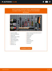 Sostituzione di Pastiglie dei freni Mercedes C124 E 200 2.0 (124.040)