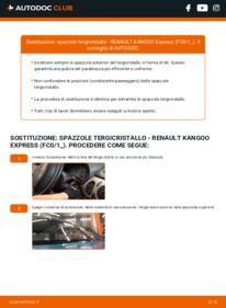 Sostituzione di Tergicristalli Renault Kangoo Express 1.5 dCi