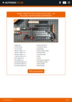 Tiešsaistes rokasgrāmata, kā pašam mainīt Amortizatora statnes balsts uz VW POLO (6N2)