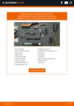Le guide professionnel de remplacement pour Filtre d'Habitacle sur votre MERCEDES-BENZ E-Klasse Pritsche / Fahrgestell (VF210) E 270 CDI (210.616)