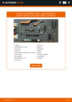 DIY-manual for utskifting av Bremseklosser i MERCEDES-BENZ E-Klasse 2023