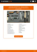RENAULT MODUS / GRAND MODUS (F/JP0_) Bremsbeläge: Schrittweises Handbuch im PDF-Format zum Wechsel