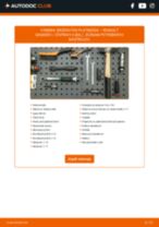 Podrobný PDF tutorial k výmene RENAULT SANDERO/STEPWAY II Brzdové Platničky