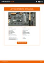 RENAULT Duster (HM_) Bremsbeläge: Schrittweises Handbuch im PDF-Format zum Wechsel