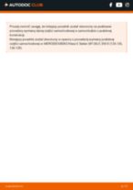 Jak wymienić Szczęki hamulca postojowego w MERCEDES-BENZ C-CLASS Estate (S202) - porady i wskazówki