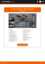 MERCEDES-BENZ COUPE (C124) Stoßdämpfer: Schrittweises Handbuch im PDF-Format zum Wechsel
