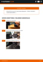Online manual til udskiftning på egen hånd af Bagrudevisker på RENAULT MEGANE II Coupé-Cabriolet (EM0/1_)