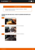 Flachbalkenwischer-Erneuerung beim RENAULT MEGANE II Box Body / Estate (KM_) - Griffe und Kniffe