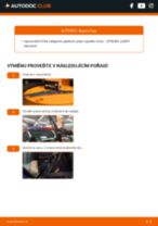 Jak vyměním List stěrače na mém autě Jumpy II MPV (VF7) 2.0 HDi 140? Průvodce krok za krokem