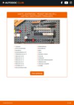 DIY-käsikirja Kompressori, paineilmalaite vaihtamisesta PEUGEOT 106 2005
