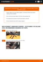 Online manual on changing Anti-roll bar bush kit yourself on ALFA ROMEO 147