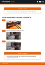Trin-for-trin PDF-tutorial om skift af VOLVO S80 I (TS, XY) Viskerblade