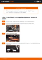 Cómo cambiar Escobilla delanteras y traseras VW GOLF VI Variant (AJ5) - manual en línea
