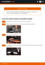 Como substituir Escovas limpa para brisas traseiro e dianteiro SEAT EXEO ST (3R5) - manual online