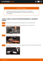 Tutorial paso a paso en PDF sobre el cambio de Escobillas de Limpiaparabrisas en SEAT IBIZA SPORTCOUPE Box Body / Hatchback (6J1)