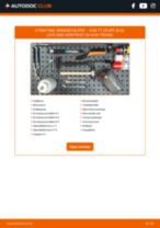 Bytte Bremsecaliper bak høyre AUDI TT (8J3): handleiding pdf