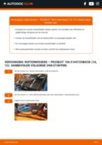 De professionele handleidingen voor Brandstoffilter-vervanging in je Peugeot 106 2 1.6 i