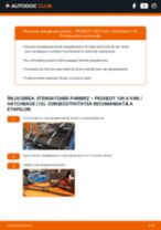 Manual de reparație 106 II Van / Hatchback (1S) 1995 - instrucțiuni pas cu pas și tutoriale