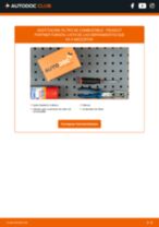 PDF manual sobre mantenimiento PARTNER Furgón 1.6 HDi 16V 4x4
