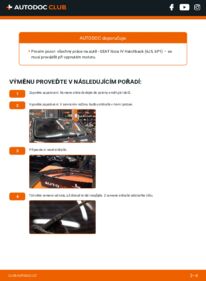 Jak provést výměnu: List stěrače Ibiza IV Hatchback (6J5, 6P1) 1.4