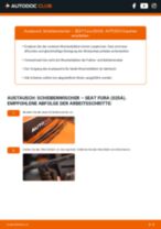 Reparatur- und Servicehandbuch für SEAT FURA