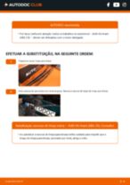 Mudar Escovas do Limpa Vidros dianteiro e traseiro AUDI A6 Avant (4B5, C5): guia pdf