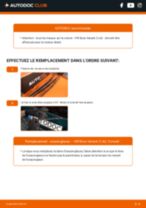 Comment changer Balai d'essuie-glace VW BORA - manuel en ligne