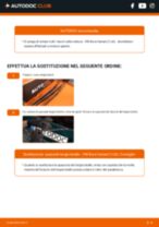 Come cambiare Spazzole tergicristallo anteriore e posteriore VW BORA - manuale online