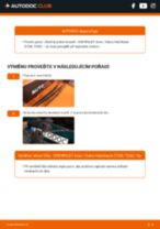 Podrobné PDF tutoriály, jak vyměnit List stěrače na autě CHEVROLET AVEO Hatchback (T250, T255)