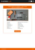 Podrobný PDF tutorial k výmene AUDI A4 (8D2, B5) Brzdový strmeň